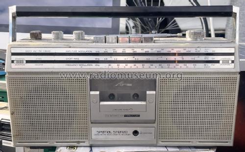 Spatial Stereo 3 Band AM-FM Radio Cassette Recorder D8201 /45; Philips, Singapore (ID = 3180166) Radio
