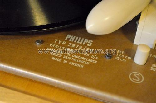 Record Changer 2975 /20V; Philips, Svenska AB, (ID = 1656048) R-Player