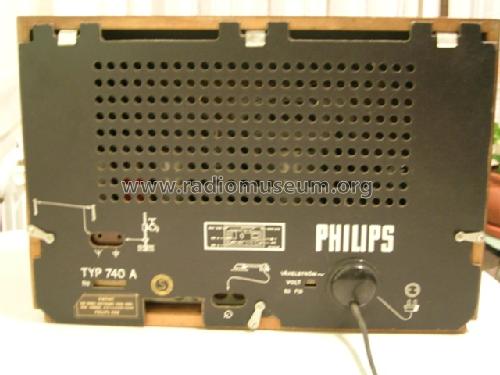 740A; Philips, Svenska AB, (ID = 973392) Radio