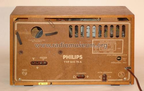 B4S70A; Philips, Svenska AB, (ID = 2625137) Radio