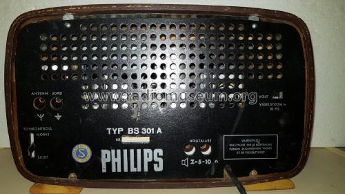 BS301A; Philips, Svenska AB, (ID = 2321847) Radio