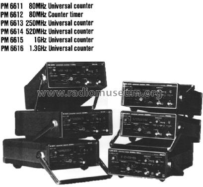 Counter Timer PM-6612; Philips, Svenska AB, (ID = 1099766) Equipment