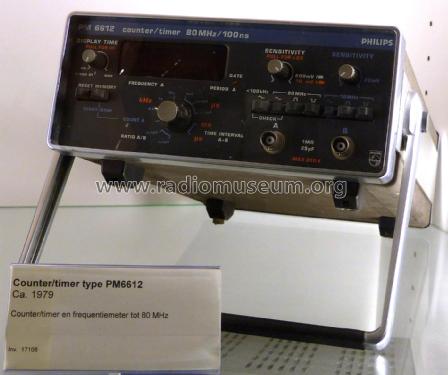 Counter Timer PM-6612; Philips, Svenska AB, (ID = 2115774) Equipment