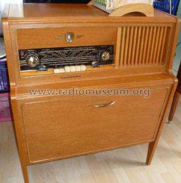 Radiogrammofon FS763A; Philips, Svenska AB, (ID = 2185464) Radio
