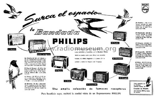La Alondra BK505AV; Philips del Uruguay (ID = 1690055) Radio
