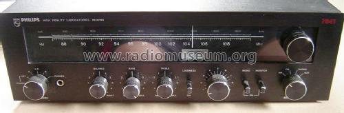 High Fidelity Laboratories Receiver 7841 AH7841-BK01; Philips USA (ID = 2670392) Radio