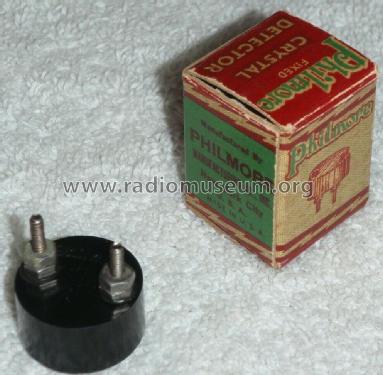 Crystal Detector 100; Philmore Mfg. Co. - (ID = 2407325) Radio part