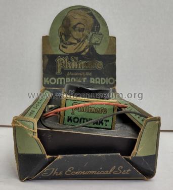 Kompakt Crystal Radio Set ; Philmore Mfg. Co. - (ID = 2669824) Galena
