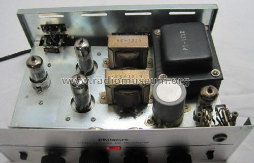 Stereo Amplifier and Preamplifier SA1400; Philmore Mfg. Co. - (ID = 2718111) Ampl/Mixer
