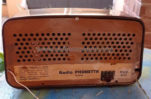 537; Phonetta Radio- (ID = 2697769) Radio