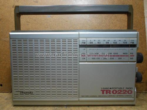 3 Band Portable Radio TR 0220 /08; Phonola SA, FIMI; (ID = 2153516) Radio