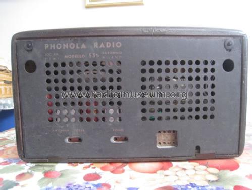 531/1; Phonola SA, FIMI; (ID = 1660099) Radio