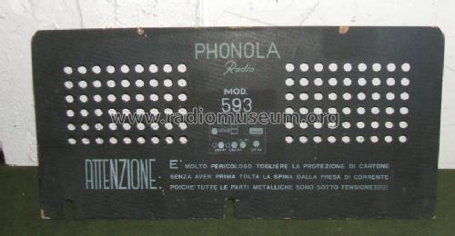 593; Phonola SA, FIMI; (ID = 1093371) Radio