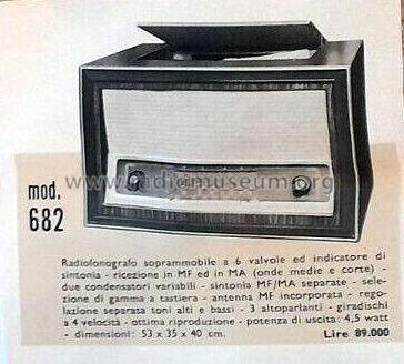 682; Phonola SA, FIMI; (ID = 2843477) Radio