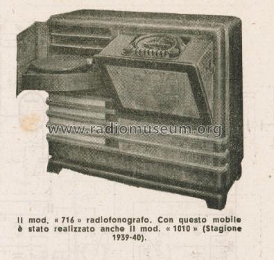 716; Phonola SA, FIMI; (ID = 2525168) Radio