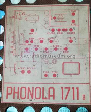 TV-1711B; Phonola SA, FIMI; (ID = 2704473) Televisión