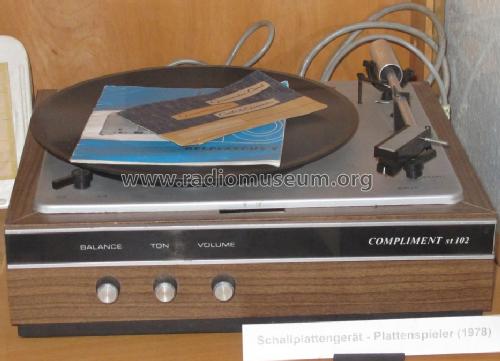 Compliment ST102; Phonomat Pirna, VEB (ID = 1723385) R-Player
