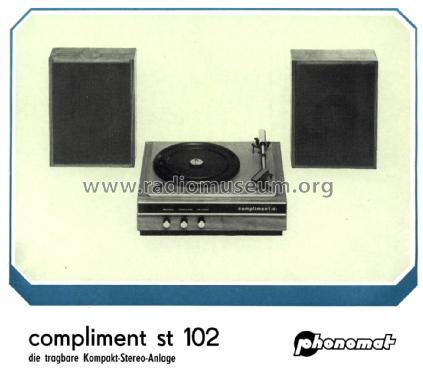 Compliment ST102; Phonomat Pirna, VEB (ID = 2032971) R-Player