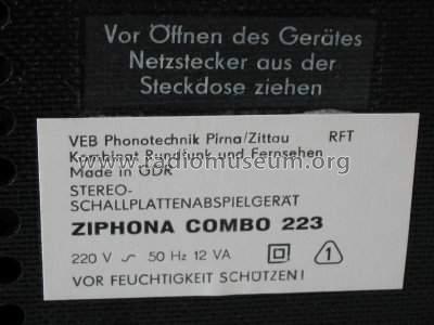 Combo 223; Phonotechnik Pirna/ (ID = 125931) Ton-Bild