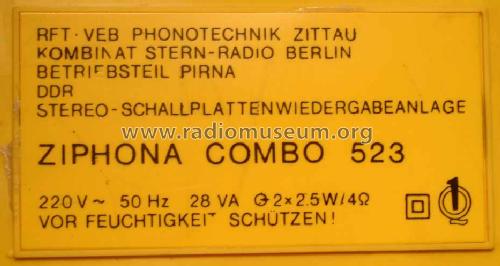 Combo 523; Phonotechnik Pirna/ (ID = 840027) Reg-Riprod