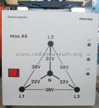 Drehstromtrafo 11728.96; Phywe, Physikalische (ID = 2463593) teaching