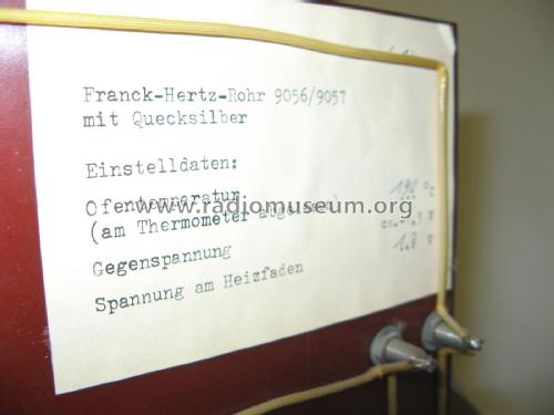 Franck-Hertz-Rohr mit Quecksilber 9056 & 9057; Phywe, Physikalische (ID = 1830135) teaching