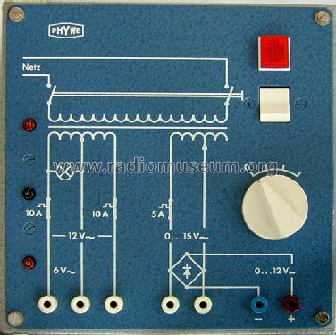 Netzanschlussgerät 07467.93; Phywe, Physikalische (ID = 1736432) teaching