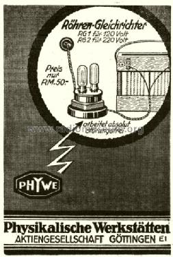 RG1 ; Phywe, Physikalische (ID = 1516936) Strom-V