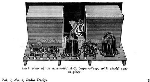 A.C. Super-Wasp K-115; Pilot Electric Mfg. (ID = 489994) Radio