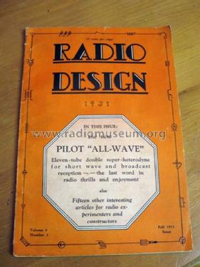 Super-Wasp All Wave Model No. 40174; Pilot Electric Mfg. (ID = 1074503) Radio