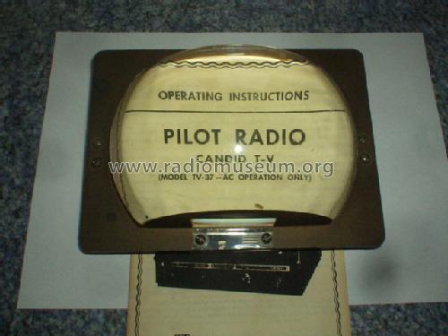 Pilot Candid TV37; Pilot Electric Mfg. (ID = 1352161) Fernseh-E