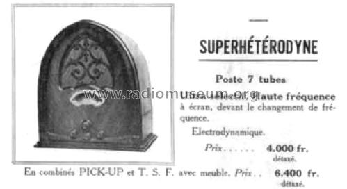 Gothic Superheterodyne ; Pilot Electric Mfg. (ID = 1053171) Radio