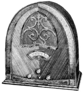 Gothic Superheterodyne ; Pilot Electric Mfg. (ID = 1143239) Radio