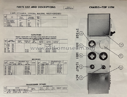 Pilotone AA-410; Pilot Electric Mfg. (ID = 2733844) Ampl/Mixer