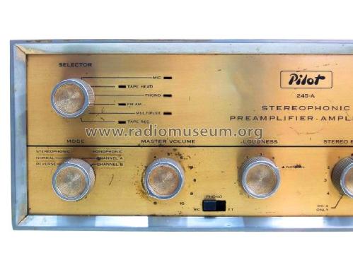 SM-245A ; Pilot Electric Mfg. (ID = 1050031) Ampl/Mixer