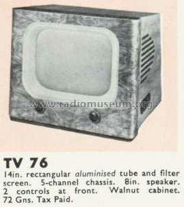 TV76; Pilot Radio Ltd.; (ID = 694068) Télévision