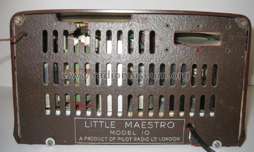 Little Maestro 10AC/DC; Pilot Radio Ltd.; (ID = 2037963) Radio