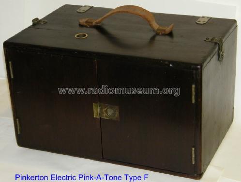 5-Tube Portable Type F; Pinkerton Electric (ID = 1101835) Radio