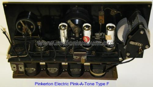 5-Tube Portable Type F; Pinkerton Electric (ID = 1101840) Radio