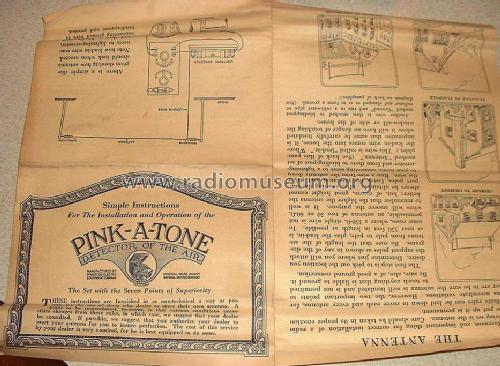 Pink-A-Tone Crystal Receiver Detector of the Air; Pinkerton Electric (ID = 1143441) Cristallo