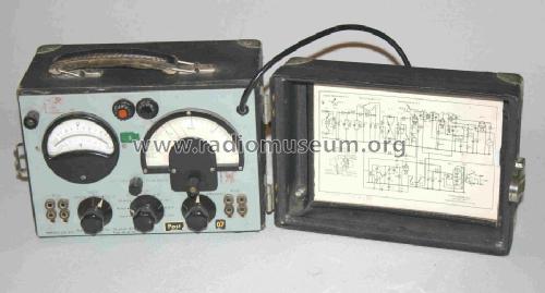 Drahtfunkmesskoffer VA. Empf. 1.671-1; Pintsch-Electro GmbH (ID = 486495) Ausrüstung