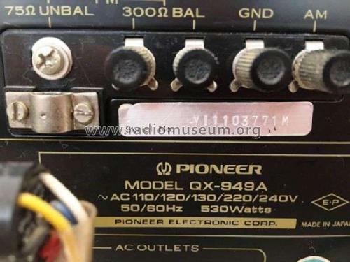4 Channel Receiver QX-949A; Pioneer Corporation; (ID = 2074746) Radio