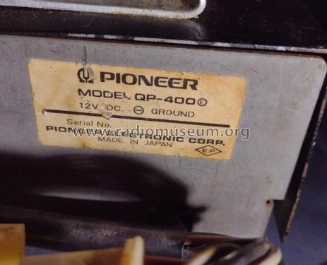 8 Track 4-Channel FM Stereo QP-400; Pioneer Corporation; (ID = 2846880) Car Radio