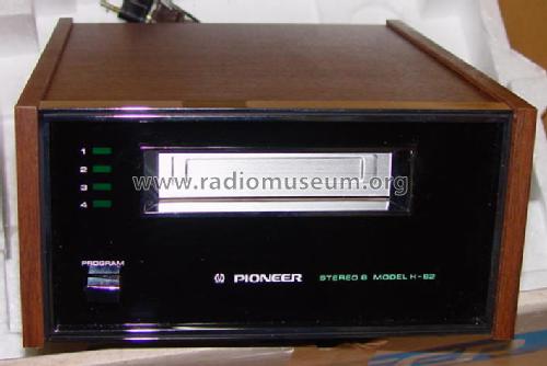 8-Track Stereo Tape Player H-82 F; Pioneer Corporation; (ID = 1220914) Sonido-V