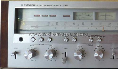 AM/FM Stereo Receiver SX-1050; Pioneer Corporation; (ID = 1545551) Radio