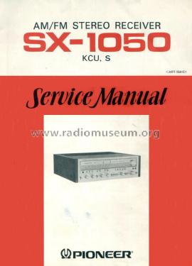 AM/FM Stereo Receiver SX-1050; Pioneer Corporation; (ID = 1921544) Radio