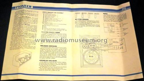 Custom Speaker System Kit AS-305A; Pioneer Corporation; (ID = 2657124) Speaker-P