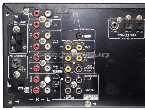 Audio Video Multi Channel Receiver VSX-609 RDS; Pioneer Corporation; (ID = 1308052) Radio