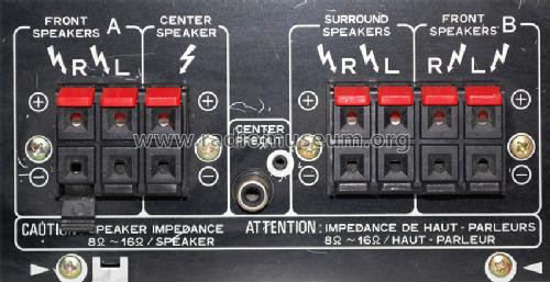 Audio Video Multi Channel Receiver VSX-609 RDS; Pioneer Corporation; (ID = 1308053) Radio