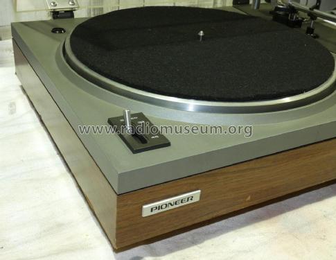Automatic Return Stereo Turntable PL-115D; Pioneer Corporation; (ID = 2876868) Enrég.-R